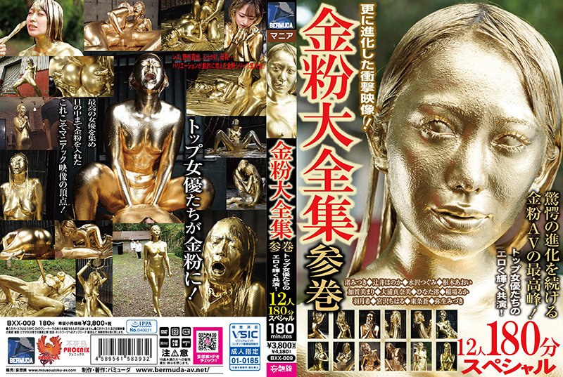 Gold Dust Compilation, Volume 参巻 Top Actresses' Erotic and Shining Performances - 12 名演员，180 分钟特别节目。